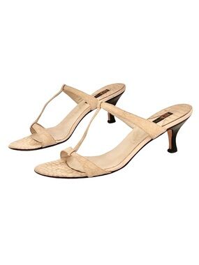 Giorgio’s of Palm Beach Alligator Heels – Size 9 M – Made in Italy T-bar strap